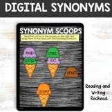 Digital Synonym Activities for Google Drive