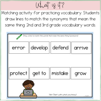 Synonyms Mistakes, Error, Blunder worksheet