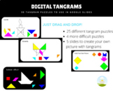 Digital Tangrams - NO PREP Google Slides activity