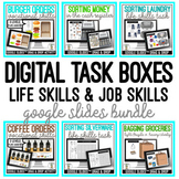 Digital Task Boxes - Life & Job Skills - Google Slides Dra