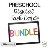 Digital Task Card Bundle for Preschool Boom Cards