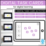 Digital Task Cards | Google Slides | Preschool, PreK, Kind