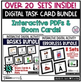 Digital Task Cards and Boom Cards MEGA Bundle for Special 