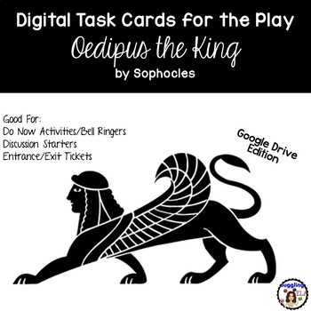 Digital Task Cards for Oedipus the King by Sophocles ...