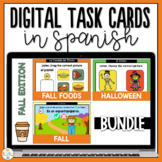 Boom Cards in Spanish - Fall Bundle