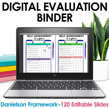 Preview of Digital Teacher Evaluation Evidence & Artifact Binder Charlotte Danielson