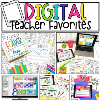 Preview of Digital Teacher Favorites - Best Selling Digital Activities - Best Seller Bundle