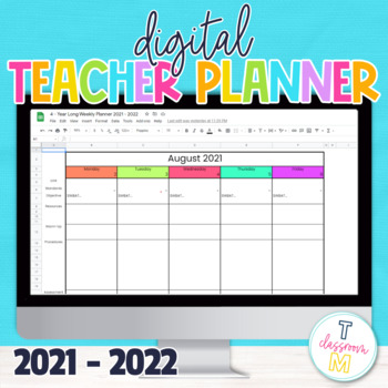 digital teacher lesson planner