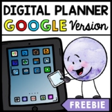 Digital Teacher Planner | FREEBIE | GOOGLE | Distance Learning |