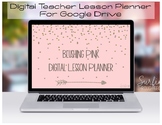 Digital Teacher Planner Organizer For Google Drive-Blushin