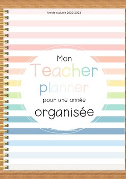 Preview of Digital Teacher Planner - French version 2022-2023 for IPad & Tablet