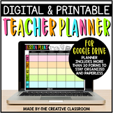 Digital Teacher Planner {Google Drive}