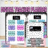 Digital Teacher Planner with 25+ Clickable & Interactive Sections