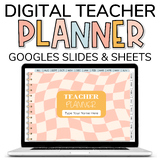 Digital Teacher Planner with Stickers | Google Slides & Sh