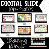 Digital Teaching Slides Growing Bundle