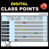 Digital Team Points (Car Race Style) | PPT