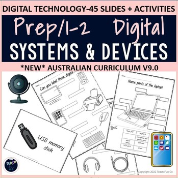 Preview of Digital Technology - Digital Systems - Devices Australian Curriculum Prep Year 1