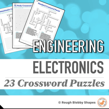 Preview of Engineering - Electronics - Crosswords