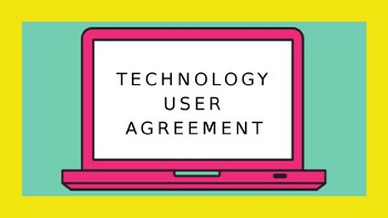 Preview of Digital Technology User Agreement Presentation: Clear and Comprehensive