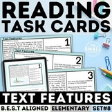 Digital Text Features Task Cards for Google Forms™