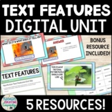 Digital Nonfiction Text Features Unit