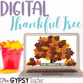 Preview of Digital Thankful Tree Template