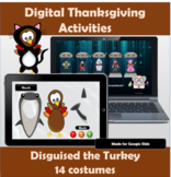 Digital Thanksgiving Activities | Disguise the Turkey  - 1