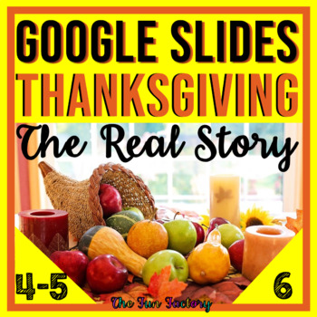 Preview of Digital Thanksgiving Activities for Google Slides™ Google Classroom | US History