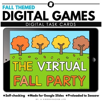 Preview of Digital Thanksgiving and Fall Games and Activities