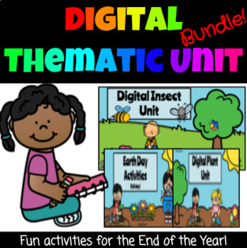 Preview of Digital Thematic Unit {Google Slides}