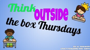 Preview of Digital Think Outside the Box Thursdays for the Year