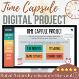 Digital Time Capsule Project | No Prep Activity | End of Y