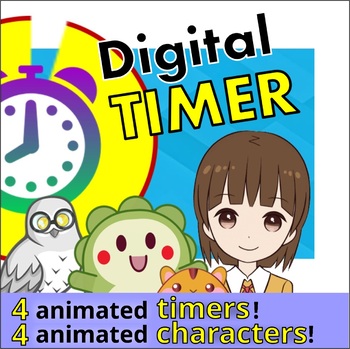 Preview of Digital Timer - Animated with sounds (FREE)