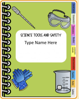 Preview of Digital Tools and Safety Interactive Notebook