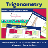 Digital Trigonometry with worksheets