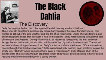 Preview of Digital True Crime Escape Room - The Black Dahlia