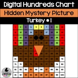 Digital Turkey Hundreds Chart Hidden Mystery Picture #1 PP