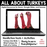 Digital Turkeys Activities - Boom, Seesaw, & Google Slides
