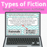 Digital Types of Fiction Activities (Google Slides)
