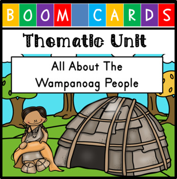 Preview of Digital Unit - Thanksgiving and the Wampanoag {Distance Learning} - with Audio!