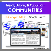 Digital Urban Suburban Rural Communities Activities & Test