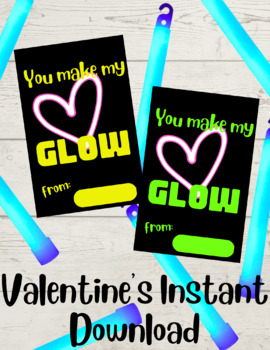 Best 28Pcs Kids Valentines Day Cards with Ultra Bright Large Glow Sticks