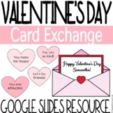 Digital Valentine's Day Card Exchange⎟Google Slides