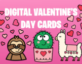 Digital Valentine's Day Cards - GOOGLE SLIDES