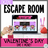 Digital Valentine's Day Escape Room - Valentines Day Math 