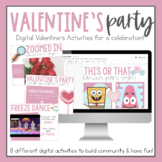Digital Valentine's Day Party  l  Morning Meeting Activities