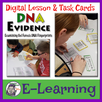 Preview of Digital Version | DNA as Evidence PowerPoint, Worksheets, & Task Cards