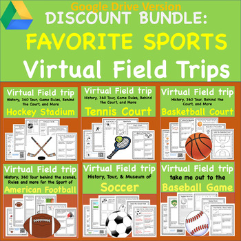 Preview of Digital Version Favorite Sports Discount Bundle- 6 great trips!