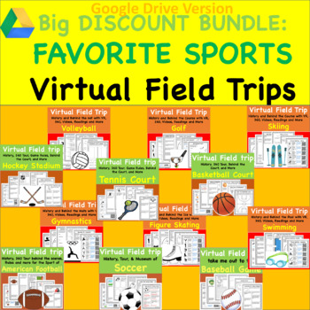 Preview of Digital Version Favorite Sports MEGA Discount Bundle PE Sub Plan