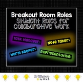 Digital/Virtual Learning: Breakout Room Roles for Student 